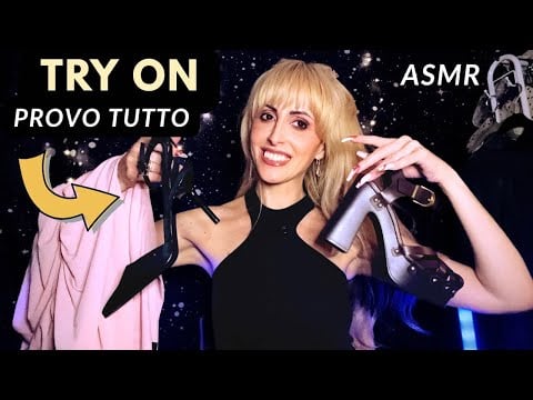 ASMR TRY ON 👗Indosso i miei ultimi acquisti  👡 