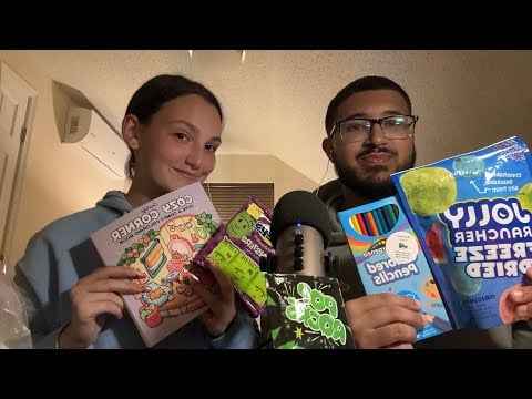 Trying snacks with my boyfriend Asmr💕