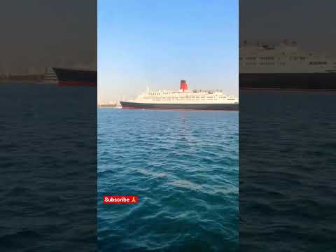 Queen Elizabeth Ship In Dubai 🛳😱 #shorts #dubai #queen #queenelizabeth
