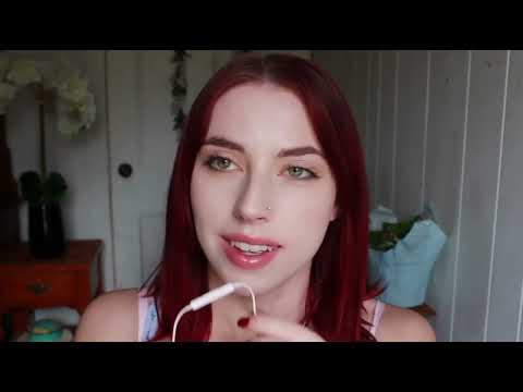 ASMR Close Up Mic Nibbling & Mouth Sounds