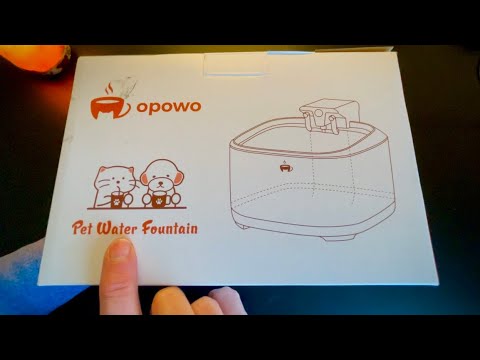 Cat Water Fountain Unboxing ~ Soft Voice