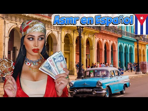 🇨🇺🌴🦜Cuba ASMR in spanish●cubano ASMR en español●learn spanish for deep sleep●soft spoken