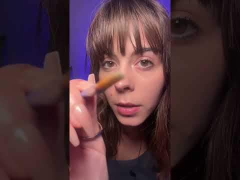 ASMR 1 Min Face Painting 🦋 #asmrshorts #asmrvideos #asmr #shortvideo #shortsfeed #viral