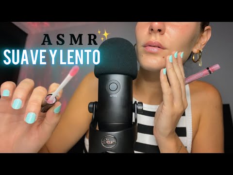 ASMR MUY SUAVE y LENTO para DORMIR MUY RÁPIDO🌙❤️