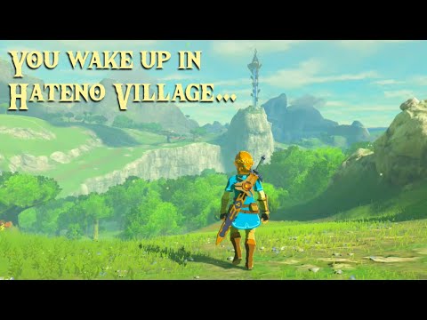 ASMR 😴 Guided Relaxation in Breath of the Wild ⛰️ Ear to Ear Soft Spoken