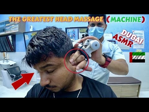 ASMR | The Greatest Pakistani Head Massage (Machine)  | ASMR BARBER MASSAGE | Fifty Dreams ASMR