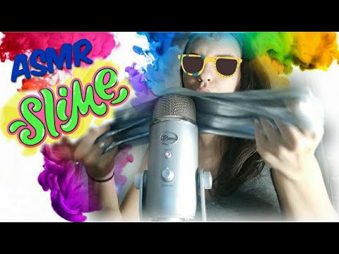 ASMR - SLIME NO MICROFONE