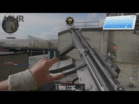 [ASMR Black Ops 6] improving at the game ♡ keyboard & mouth sounds
