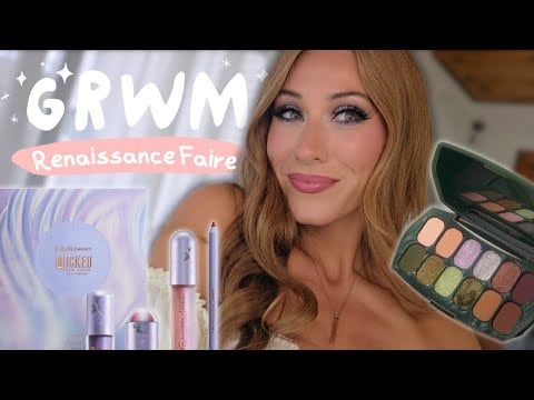 ASMR Get Ready With Me 🧚‍♀️ | Renaissance Faire ✨