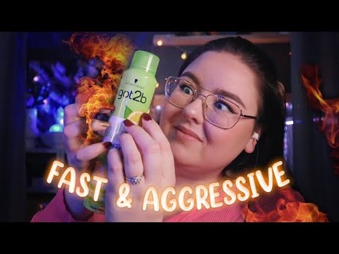 ASMR SVENSKA Fast & Aggressive (short attention span)