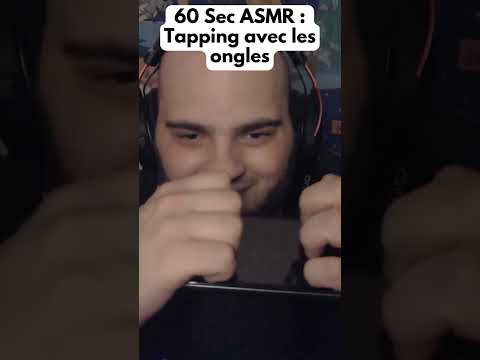 60 sec ASMR : Tapping avec les ongles