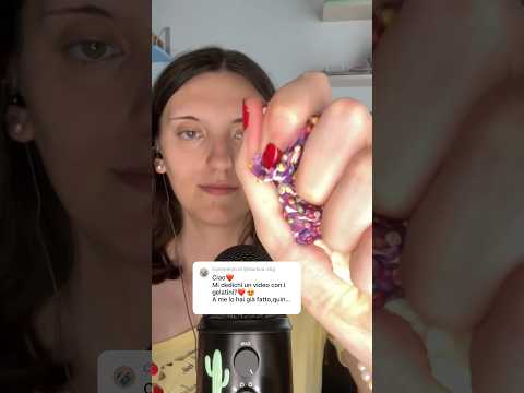 VIDEO DEDICA Gelatino Squishy ASMR 🩷 #asmr #squishy #asmrita #shorts #sounds #asmrsounds