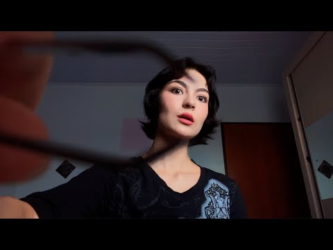 ASMR - Designer de Sobrancelhas CAÓTICA (Fast&Aggressive) (RolePlay) 