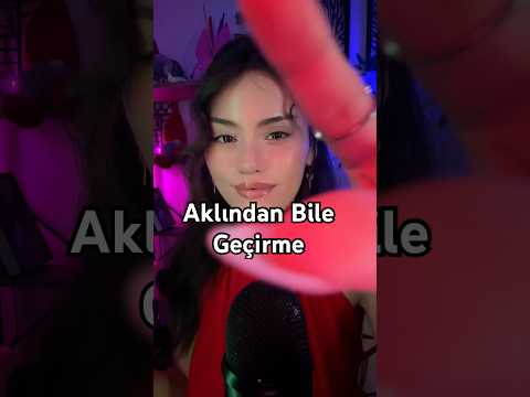 Kendine hayatın boyunca söylemeni istemediğim 4 şey 🤗 #asmr #asmrshorts