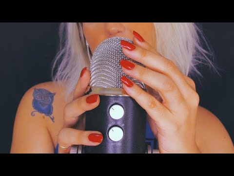 [ASMR] Arranhando o microfone para você dormir | INTENSE Mic Scratching