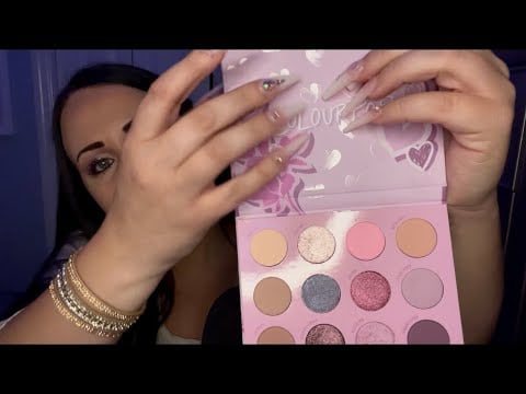 ASMR tapping on random things + whispered ramble