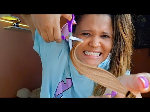 ASMR CORTE DE CABELO AGRESSIVO 😡✂️