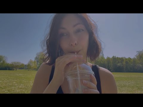 A Random ASMR Video I Made Outside in Spring 🌼 