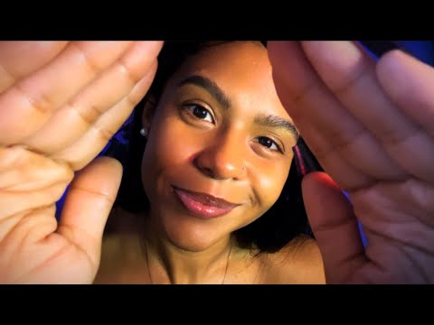 ASMR MÃOS NA TELA e SONS DE BOCA 👄  ATÉ VOCÊ DORMIR