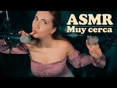 ASMR: Sussuros muy CERCA al micrófono 😴 Afirmaciones positivas para dormir profundamente