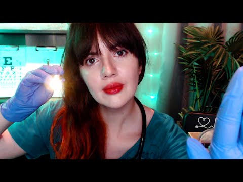 [ASMR] Cozy Cranial Nerve and Ear Exam ~ Doctor Roleplay for Deep Sleep