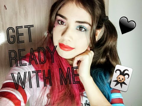 Harley Quinn Suicide Squad - Makeup / Maquiagem Arlequina Esquadrão Suicida - GRWM