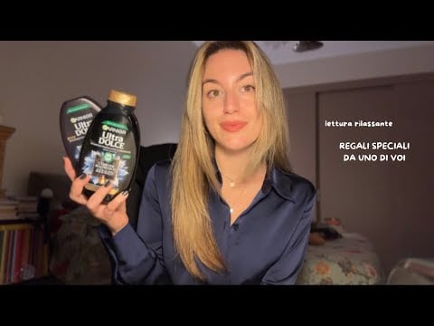UNBOXING REGALI DA UNO DI VOI 🎁 (asmr ita)