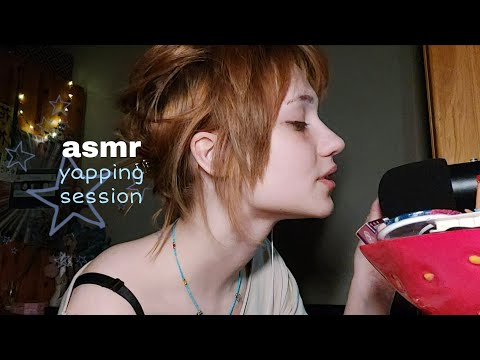 Showing you my favorite trinkets🐈💭 (yapping session) // ASMR