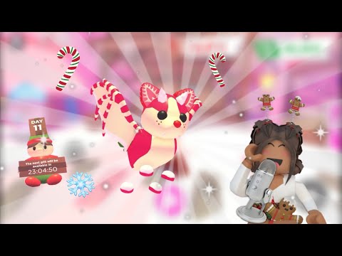 Mouth sounds and tapping playing adopt me~ custom vid!🎄✨💗