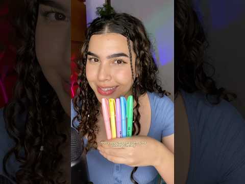 escolha uma cor, mas cada uma tem um desafio 💌 #asmr