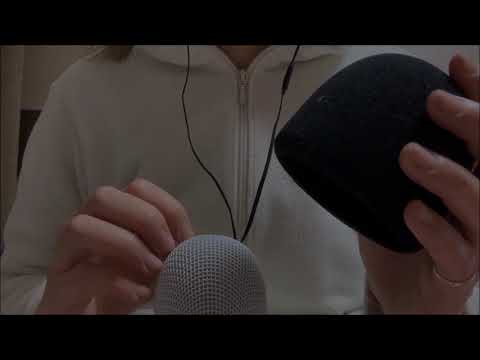 [ASMR] (No Talking) INTENSE Mic Scratching, 마이크 긁는 소리