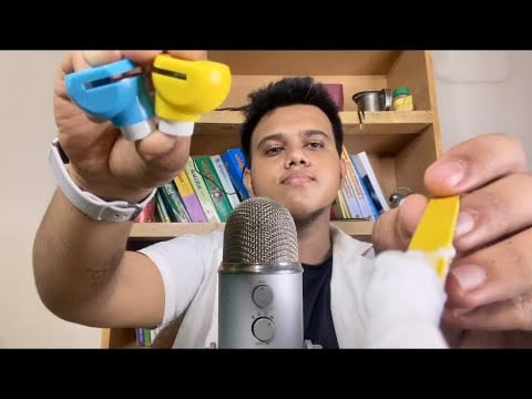 ASMR Quick Cranial Nerve Exam RP