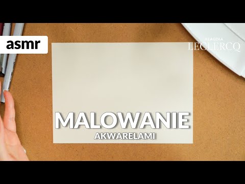 ZAŚNIESZ PODCZAS MALOWANIA ASMR po polsku