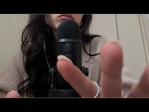 ASMR saying my subs names (ring sounds, mouth sounds, hand sounds) 🫶