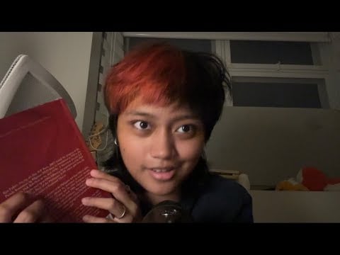 asmr positive affirmations and book massaging (for sophie)