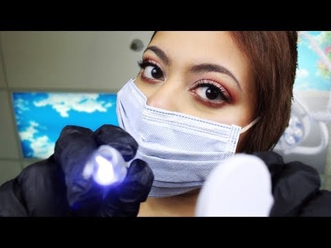 ASMR| Dental Hygienist RP  - Relaxing Teeth Cleaning