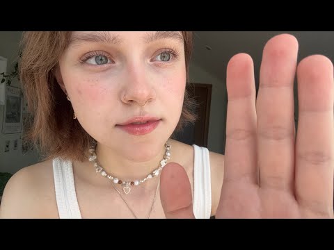 ASMR ~ negative energy plucking // mouth sounds 🪷
