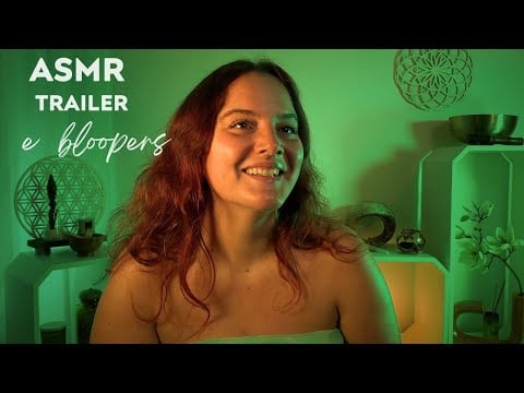 ASMR Trailer & Bloopers 🎬 Fuori scena e anticipazioni di una sessione rilassante con modella reale