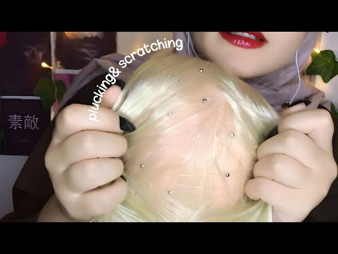 ASMR Plucking Pins & Needles from Scalp 📍✨ Deep Scalp Massage, Scratching & Tingly Sleep Triggers
