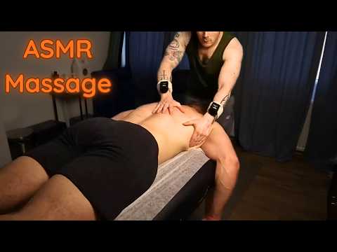 Even Strong Bodies Need to Relax | ASMR Bodybuilder Massage