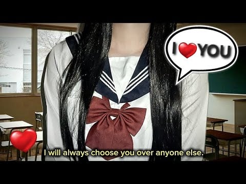 ASMR | Classmate is OBSESSED with you | RP