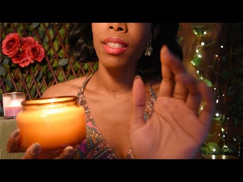 ASMR DEEP SLEEP Face Touching, DELICATE Hand movements, Instructions, Brushing, Affirmations, ttt