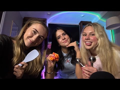 My besties try ASMR🫶🏼 (there good!!!)