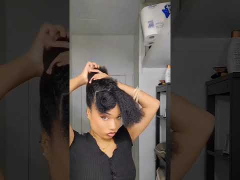 easy quick hairstyle 😳😱 #asmr #hairtok #hairstyle #fast