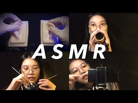 ASMR Previews / Ear Cleaning, Fast and Slow Triggers, Ear Massage For Relaxation