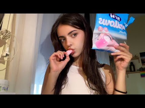 ASMR | Comiendo Marshmallow 💗☁️ | EatingSounds