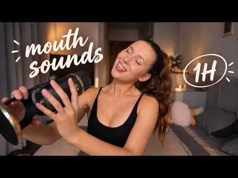 ASMR | Sensitive Mouth Sounds at 100% Gain [ 1 HOUR ]