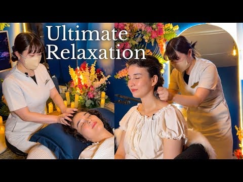 (ASMR)I TRIED SCALP, HAIR BRUSHING, ARM MASSAGE, GUA SHA, LEGS & FOOT, HAND & ARM, FOOTBATH