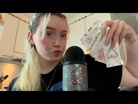 lofi asmr! [subtitled] card reading! telling your future and past! personal attention roleplay!