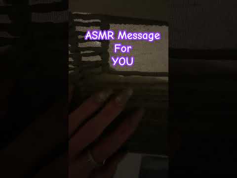Lofi asmr whispering a message for you from me #asmr #feelthetingle #asmrvideos #relaxing